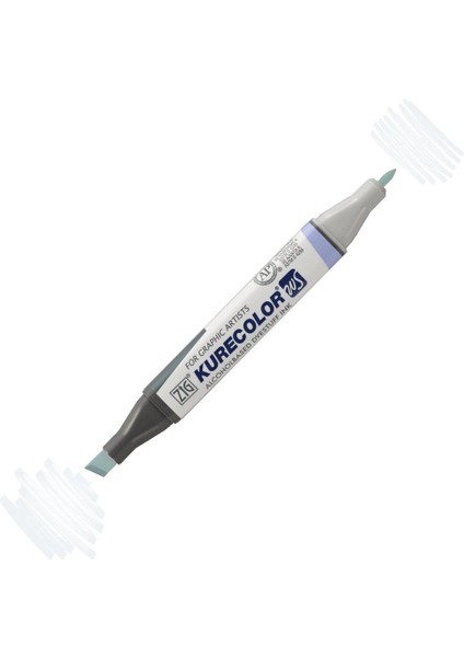 Kurecolor Twin S Grafik Çizim Marker Kalemi 822 Blue Gray 1