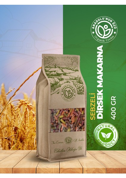 Sebzeli Dirsek Makarna '400 Gr''