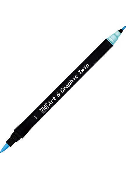 Art & Graphic Twin Marker Çizim Kalemi 31 Glacier Blue