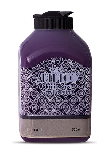 Akrilik Boya 500 Ml. 3049 Patlıcan Moru