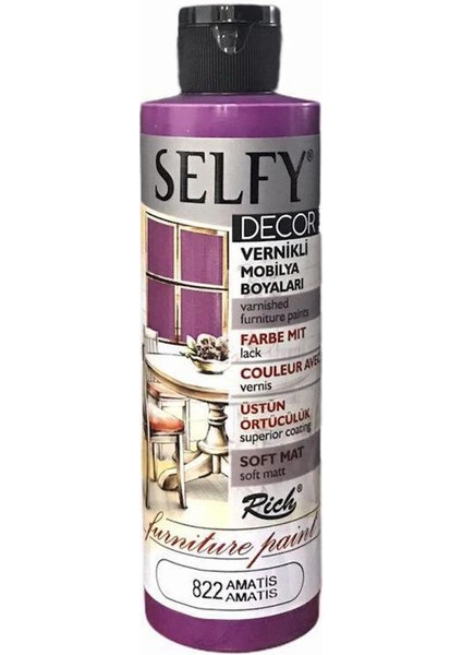 Selfy Decor Vernikli Boya 240 cc 822 Amatis