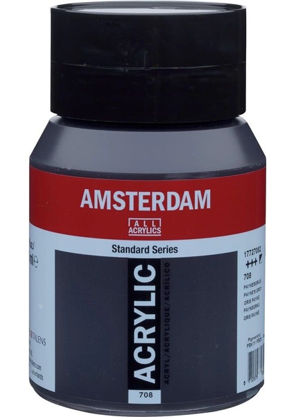Amsterdam Akrilik Boya 500 Ml. 708 Payne's Grey