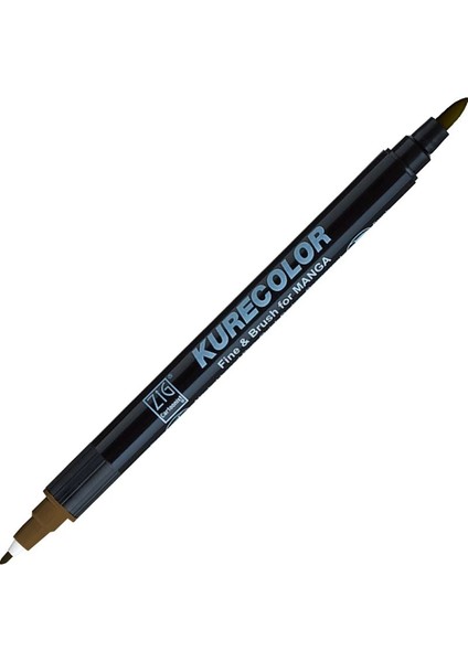 Kurecolor Fine & Brush For Manga Marker Çizim Kalemi 765 Nutmeg