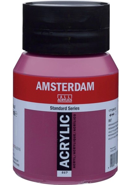Amsterdam Akrilik Boya 500 Ml. 567 Permanent Red Violet