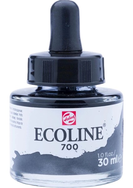 Ecoline Sıvı Suluboya 30 Ml. 700 Black