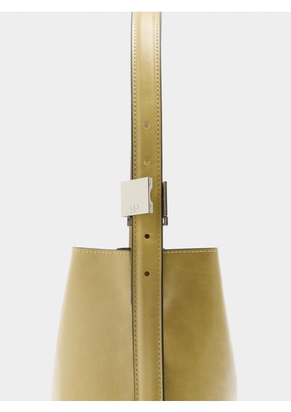 Doku Efektli Içi Çıkabilir Bucket Çanta modelleri