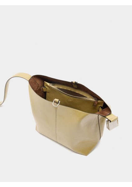 Doku Efektli Içi Çıkabilir Bucket Çanta indirimleri