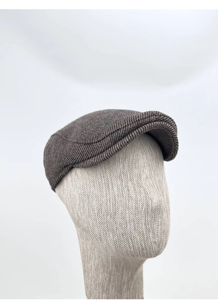 Kışlık Kasket Şapka – Özel Çizgili Kaşe, Şehir Stili Bedensiz Lastikli Model fiyatları