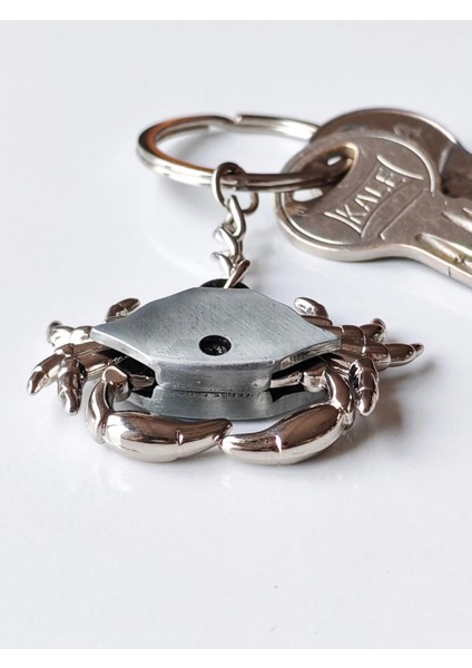 Hareketli Ayaklı Metalik Yengeç Anahtarlık modelleri