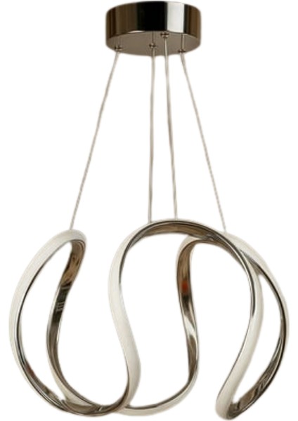 Nova 3 Renk Krom LED Avize – Modern Salon & Oturma Odası fiyatları