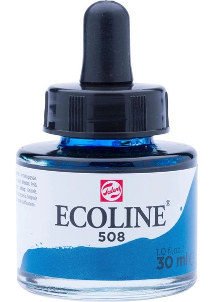 Ecoline Sıvı Suluboya 30 Ml. 508 Prussian Blue