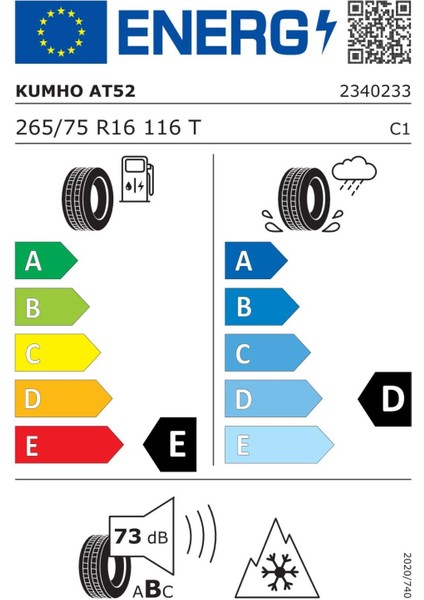 265/75R16 116T Road Venture AT52 2025 Üretim 4 Mevsim Lastiği fiyatları
