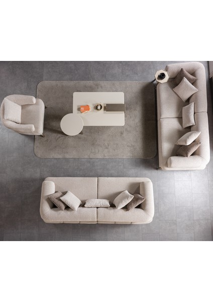 Zümrüt Koltuk Takımı 3+3+1+Sehpa Modülü modelleri