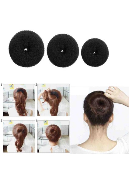 3 Boy Topuz Tokası Sünger Toka