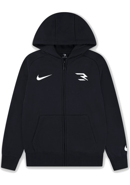 Nıke Rwb Fleece Zıp Up Hoodıe Erkek Çocuk Ceket 9Q1315