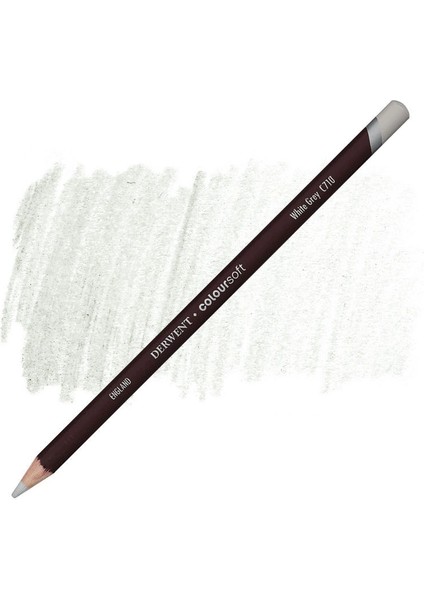 Coloursoft Pencil Yumuşak Kuruboya Kalemi C710 White Grey