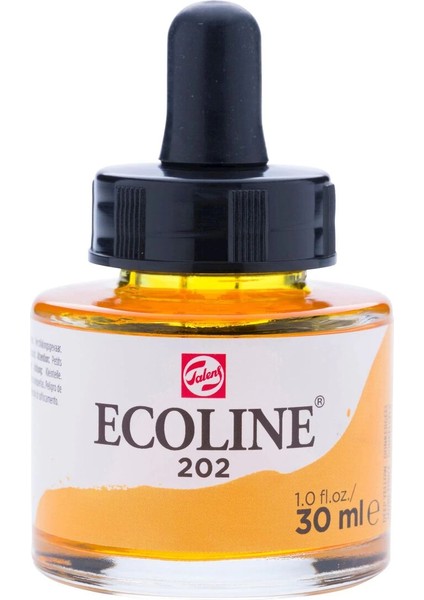 Ecoline Sıvı Suluboya 30 Ml. 202 Deep Yellow