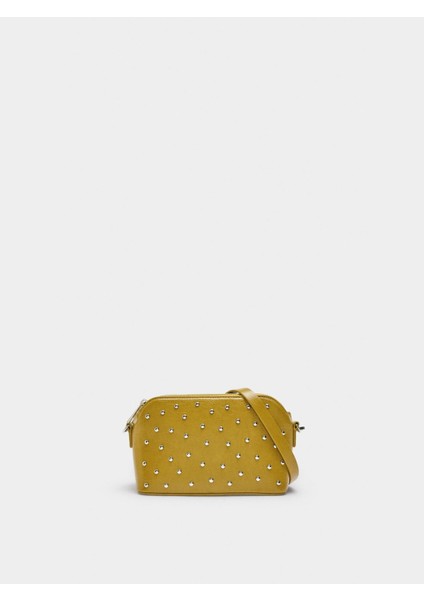 Zımba Detaylı Çapraz Çanta