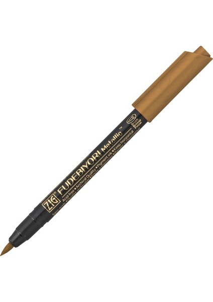 Fudebiyori Metallic Brush Pen Yaldızlı Fırça Uçlu Marker Kalem Copper