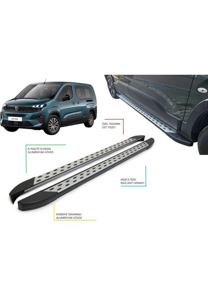 Rıfter Araca Özel Noktalı Yan Basamak 2019 2020 2021 2022 2023 2024 2025 2026 2027