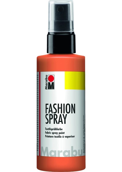 Fashion Sprey Kumaş Boyası 100 Ml. Mandalin