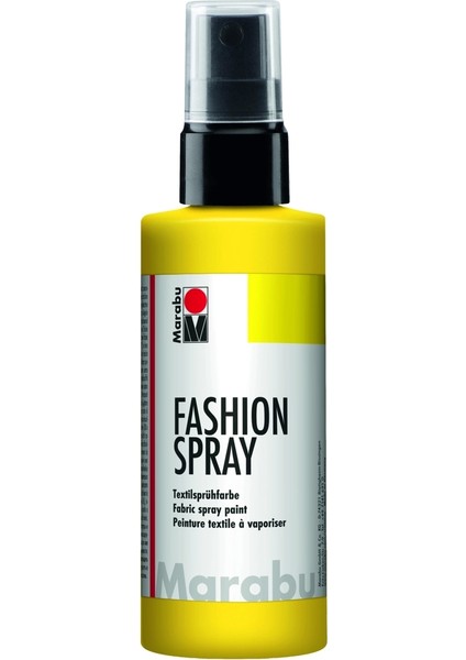 Fashion Sprey Kumaş Boyası 100 Ml. Güneş Sarısı