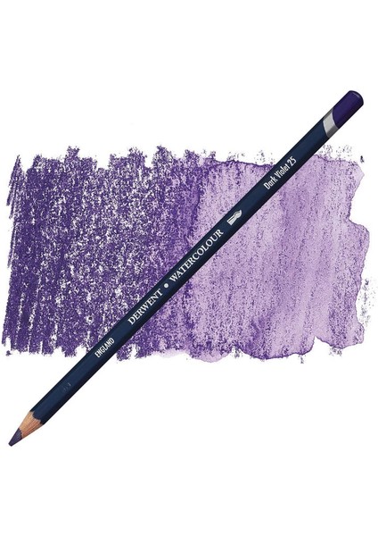 Watercolour Pencil Suluboya Kalemi 25 Dark Violet