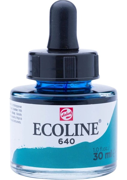Ecoline Sıvı Suluboya 30 Ml. 640 Bluish Green