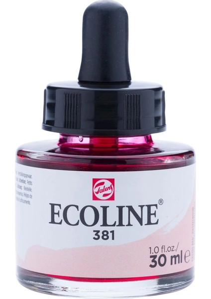 Ecoline Sıvı Suluboya 30 Ml. 381 Pastel Red