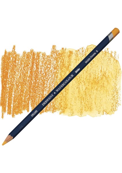 Watercolour Pencil Suluboya Kalemi 08 Middle Chrome
