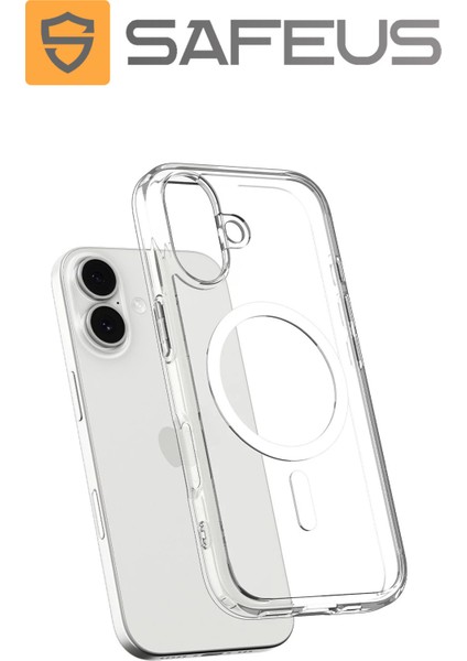 iPhone 17 Crystal Sert Mika Magsafe Özellikli Şeffaf Premium Kılıf fiyatları