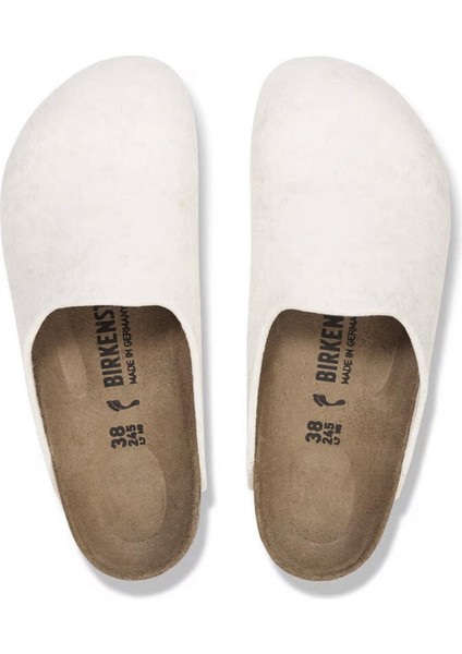 Amsterdam-Z Bs Önü Kapali Beyaz Kadın Terlik modelleri