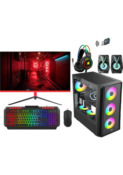 RT2593 I9 14900KF 32GB Ddr4 1tb M2 Nvme 12GB Arc B580 192BIT "27 Oyun Bilgisayarı