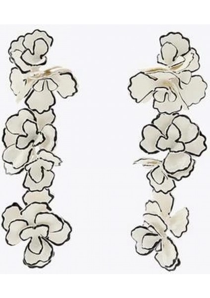 Çiçek Küpe - Beyaz fiyatları