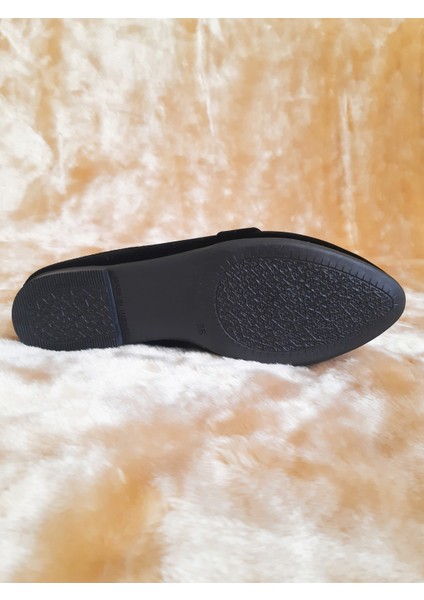 Zincir Detaylı Süet Kaymaz Yumuşak Tabanlı Günlük Misafirlik Çeyizlik Kışlık Ev Terliği Ev Babet fırsatları