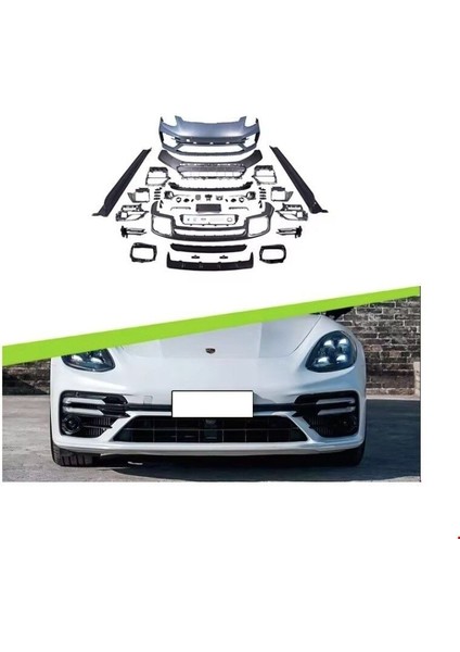 Panamera Turbo S Ön Tampon Seti 2020 Sonrası Uyumlu