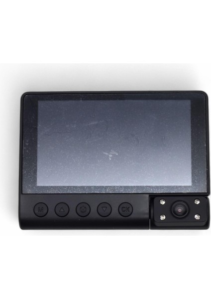 Dokunmatik Araç Içi Yol Kamerası (3 Adet Kamera Set) Siyah