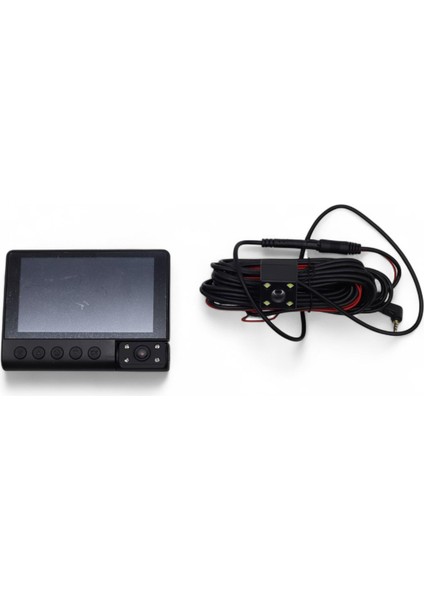 Dokunmatik Araç Içi Yol Kamerası (3 Adet Kamera Set) Siyah modelleri