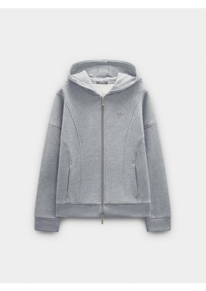 Pamuklu Kapüşonlu Sweatshirt indirimleri