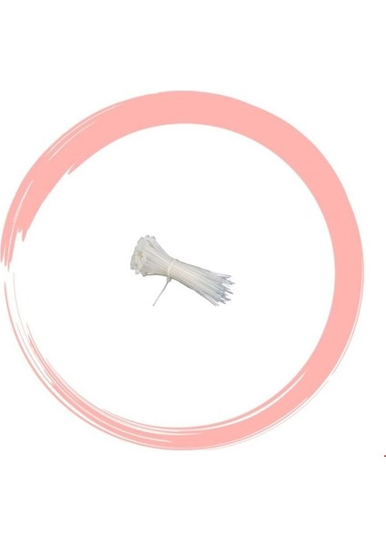 Passat Kablo Bağı Beyaz 25MM x 100MM (100LÜ Paket) 2020 Sonrası Uyumlu