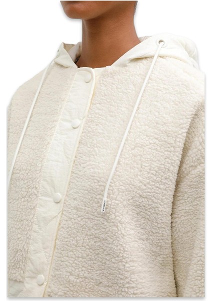 5W Wl 6hannah 6CT2008 5pr Teddy Jacket Krem Kadın Ceket fırsatları