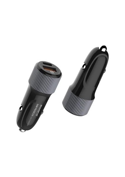 Sword 38W Qc3.0+Pd3.0 Hızlı Araç Şarjı, Usb-C & Usb-A, Akıllı Çip, LED Işık SW-1U1CQ3 fırsatları