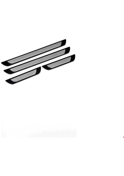 Cherokee Kapı Eşik Krom Kaplama Takımı 2015 Sonrası Uyumlu