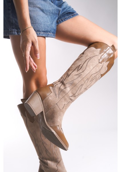 Thasyril Kadın Western Çizme 001250201 fırsatları