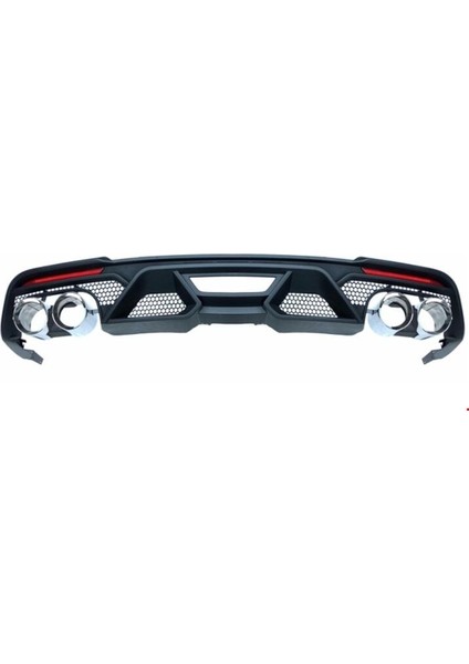 Mustang Arka Difüzör Set Egzozlu GT500 2015 Sonrası Uyumlu