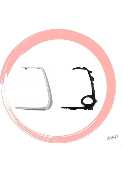 Corolla Sis Far Çerçevesi Sol Iç-Dış Kromlu 2019 Sonrası Uyumlu