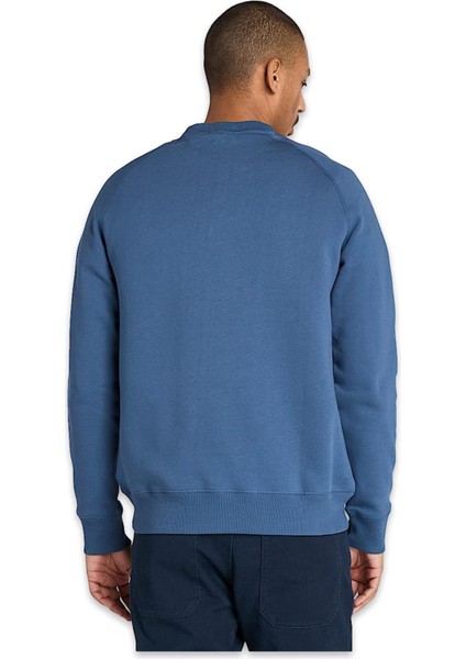 TB0A2BNK Ls Exeter River Basic Brushed Mavi Erkek Sweatshirt fiyatları