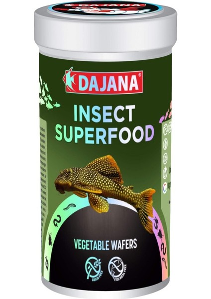 Insect Superfood Vegetable Wafers 250ML 100GR