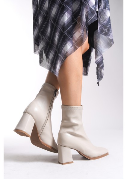 Neritarzah Kadın Topuklu Streç Bot 0012811 indirimleri