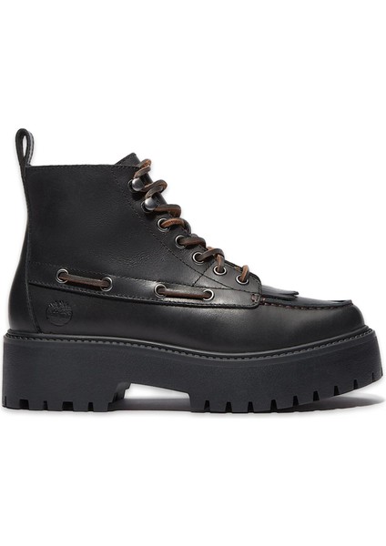 TB0A27YZ Stone Street Mid Lace Up Boot Siyah Kadın Bot fiyatları